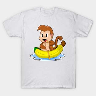 Monkey Banana Boat T-Shirt